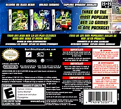 Image n° 2 - boxback : Ben 10 - Triple Pack